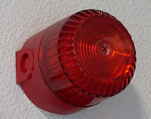 image of a visual alarm device