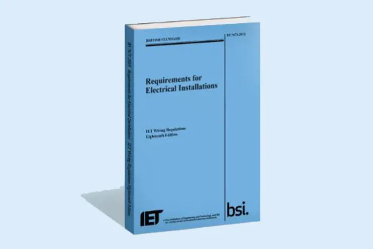 Electrical BS 7671 Regs Book Stand Up Image